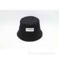 Cappello da pesca in poliestere nero 100% all'ingrosso